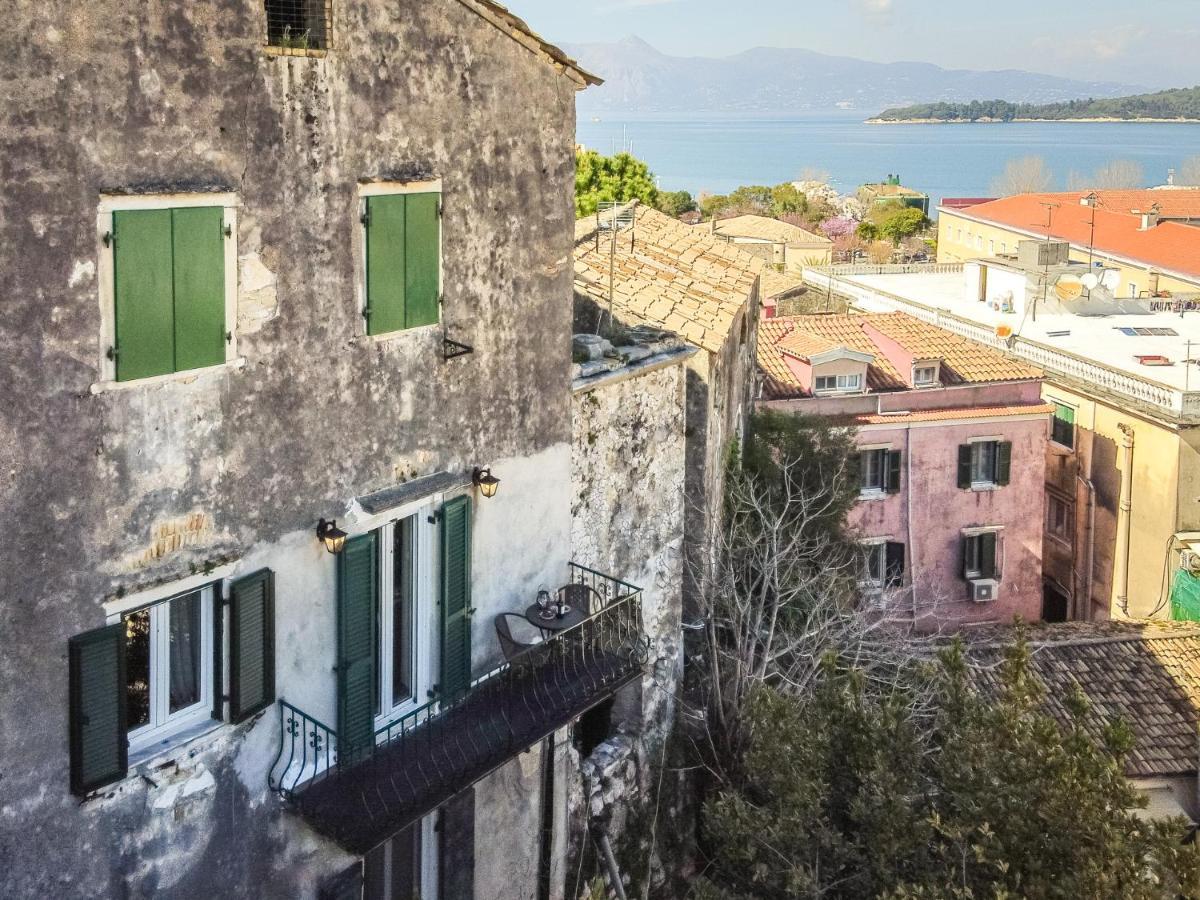 Tenedos Old Town Corfu  Luaran gambar