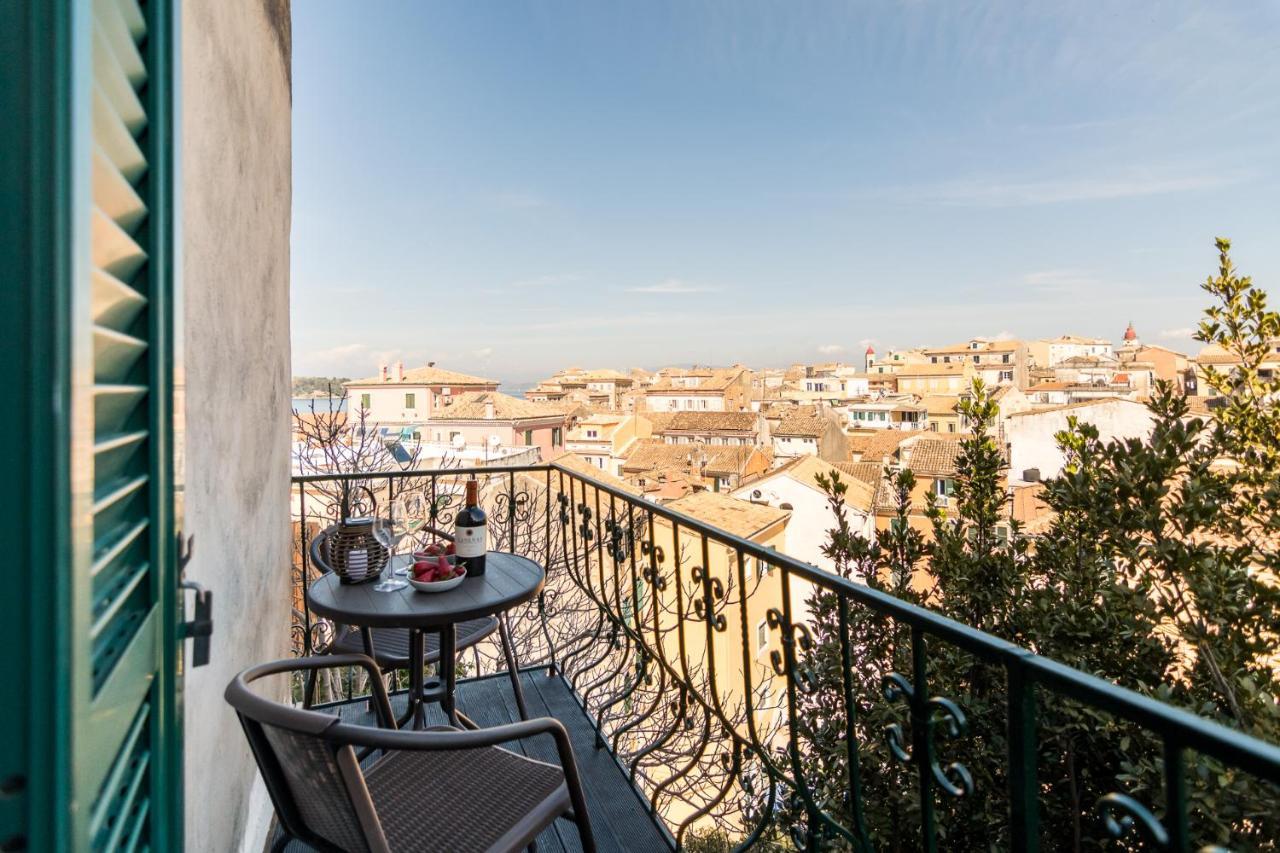 Tenedos Old Town Corfu  Luaran gambar