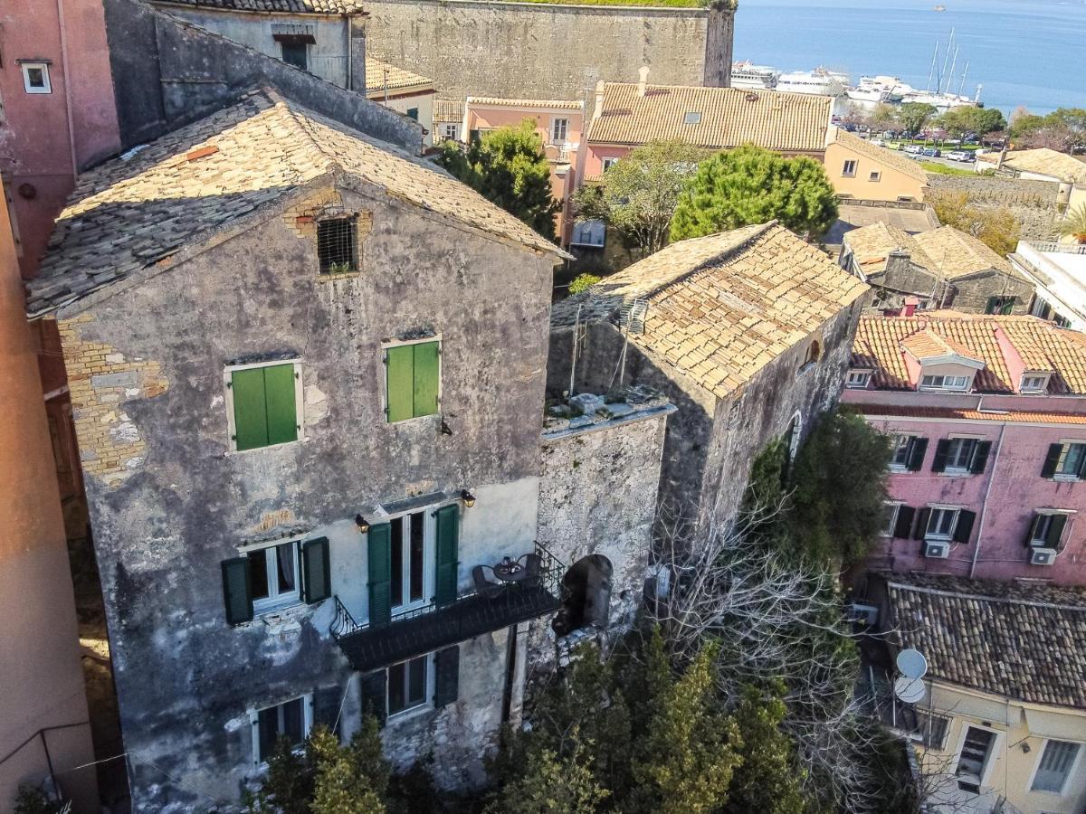 Tenedos Old Town Corfu  Luaran gambar